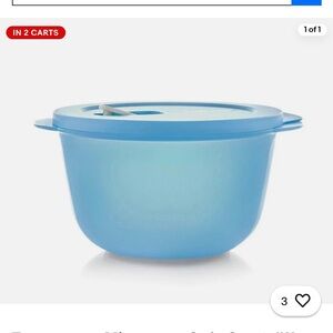 Tupperware CrystalWave Plus Container